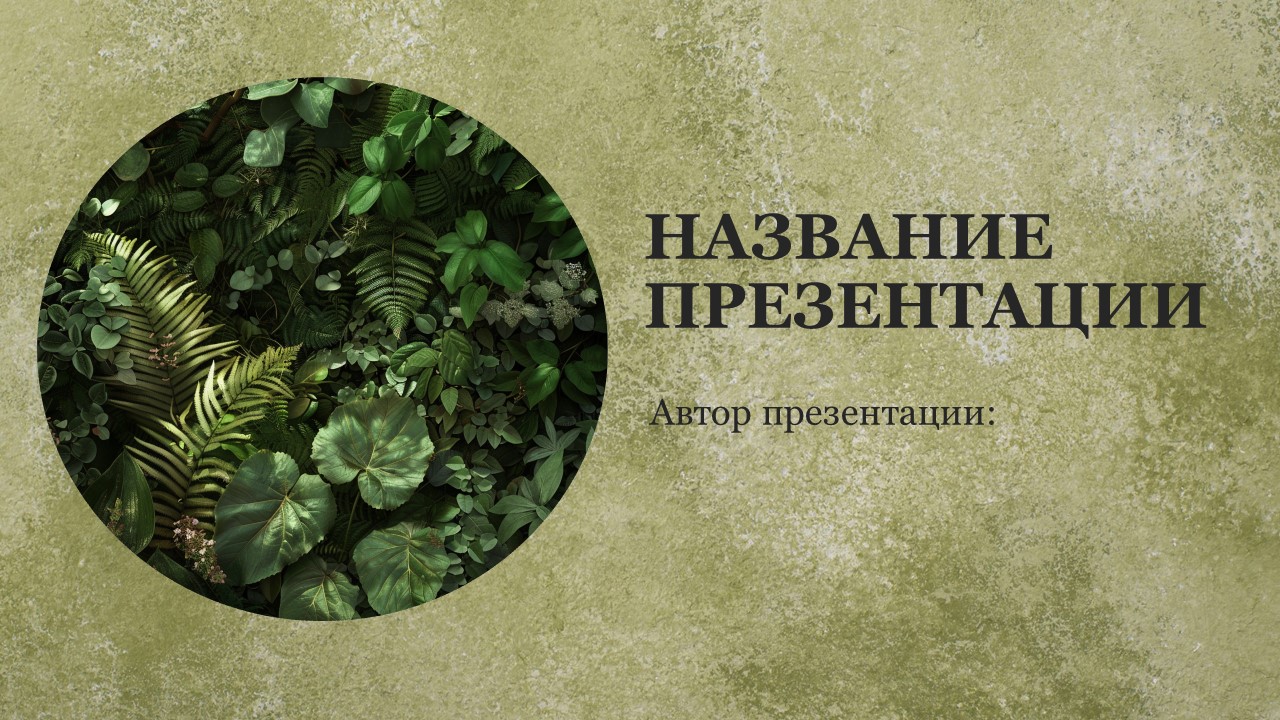 Презентация Растения леса 