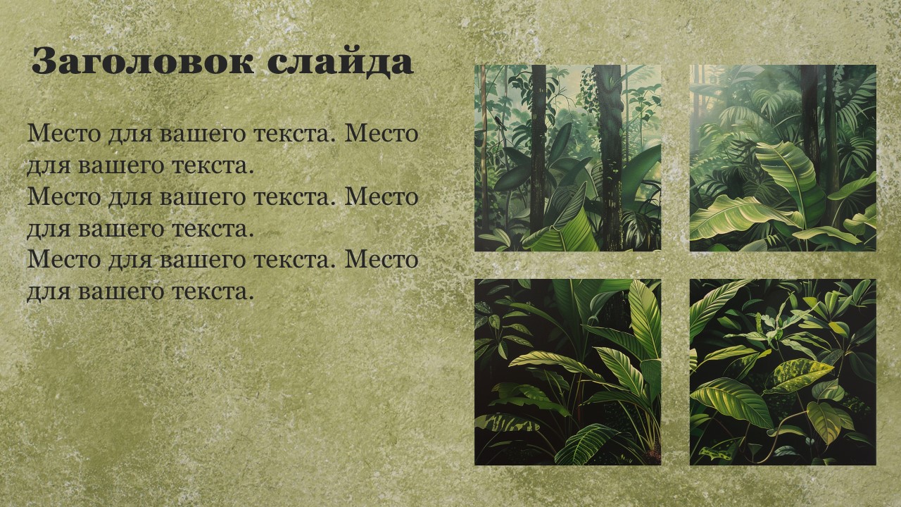 Презентация Растения леса 