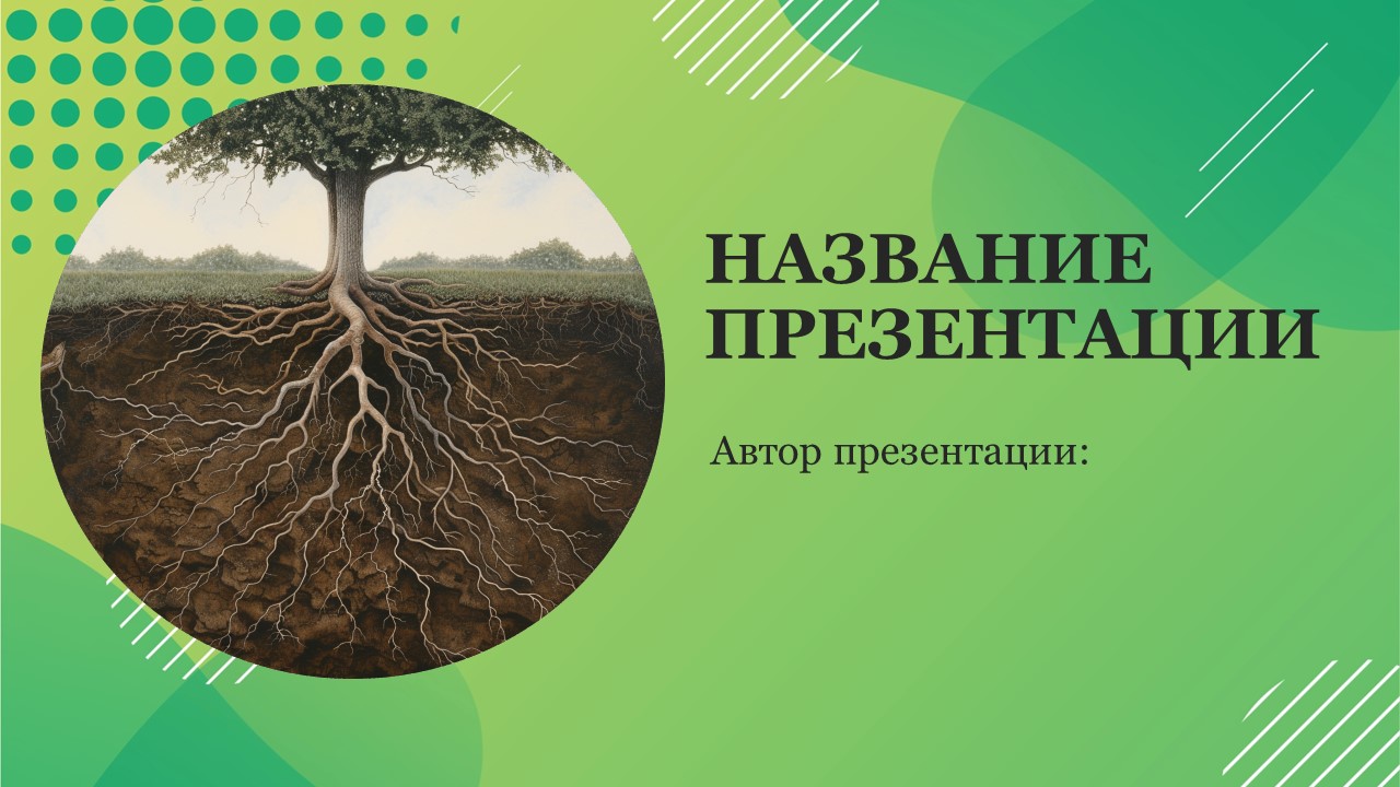 Презентация Типы корневых систем 